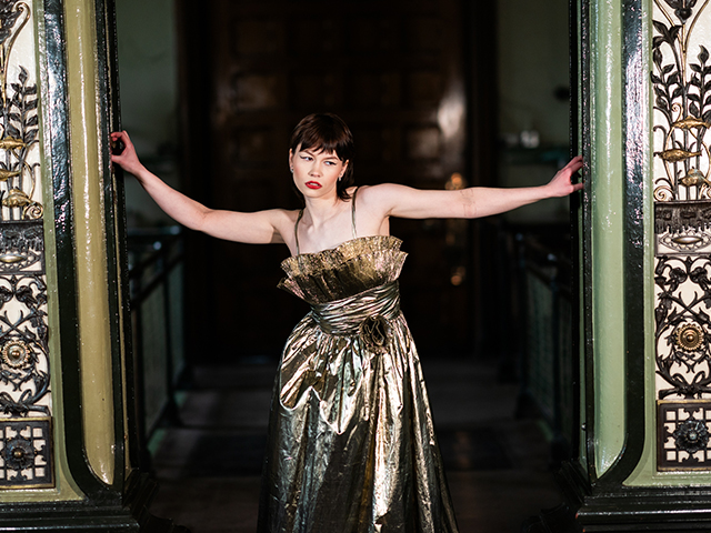 Beautiful portraiture with 2 amazing models at Papplewick Pumping Station plus a horse